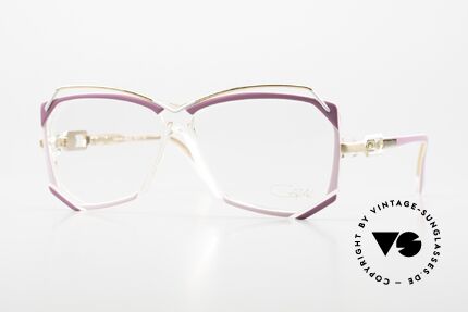 Cazal 188 80er Vintage Designer Brille, zauberhafte CAZAL Brillenfassung aus den 80ern, Passend für Damen