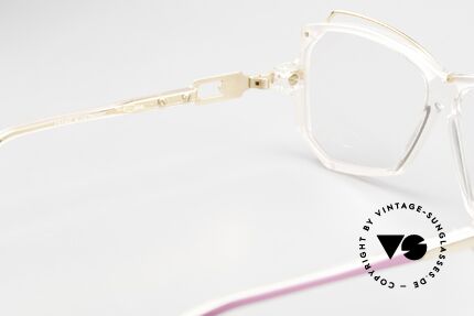Cazal 188 80er Vintage Designer Brille, Cazal DEMOgläser können beliebig ersetzt werden, Passend für Damen