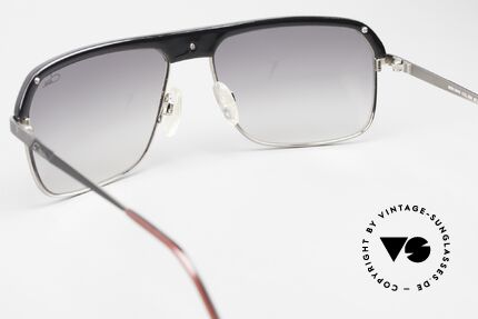 Cazal 9040 Herren Sonnenbrille HipHop Stil, Fassung könnte bei Bedarf auch optisch verglast werden, Passend für Herren