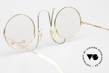 Casanova CMR 1 Außergewöhnliche Brille, KEINE Retrobrille; ein altes 1980er Original, Passend für Damen