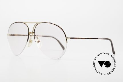 Porsche 5627 Nylor Aviator Brille 90er, klassische Pilotenform aus den guten alten Zeiten, Passend für Herren