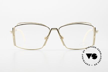Cazal 264 No Retro Echt Vintage Brille, modisches, schwungvolles Design in Top-Qualität, Passend für Damen