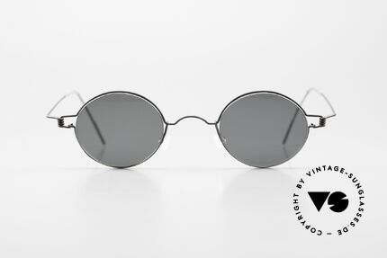 Lindberg Corona Air Titan Rim Runde Titanium Brille Unisex, vielfach ausgezeichnet hinsichtlich Qualität und Design, Passend für Herren und Damen