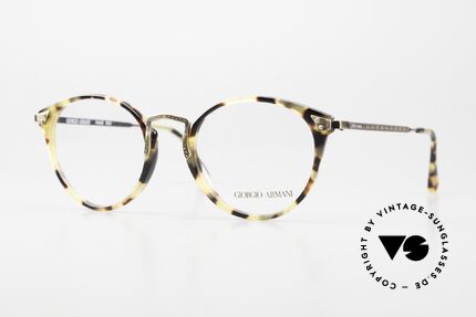Giorgio Armani 336 Designer Pantobrille 90er, 90er Giorgio Armani Designer-Brille in Größe 51-21, Passend für Herren und Damen