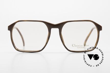 Christian Dior 2367 Vintage Brille von 1987, Modell 2367, Gr. 57-18, col. '10' braun struktur, Passend für Herren
