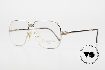 Christian Dior 2391 Vintage Brille Von 1988, markante Metallarbeiten auf Brücke & Scharnieren, Passend für Herren Christian Dior 2391 Vintage Brille Von 1988, markante Metallarbeiten auf Brücke & Scharnieren, Passend für Herren