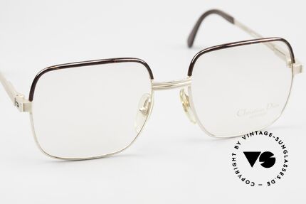 Christian Dior 2329 Rare Monsieur Vintage Brille, KEINE Retrobrille, sondern vintage ORIGINAL von 1987, Passend für Herren
