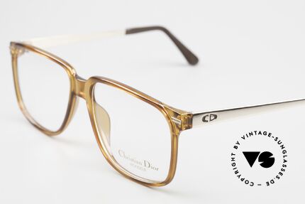 Christian Dior 2460 80er Brille Monsieur Serie, ideale Passform & sehr angenehm zu tragen, Passend für Herren