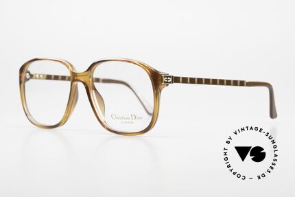 Christian Dior 2454 Alte 80er Monsieur Serie, flexible Flexidée-Bügel für optimalen Tragekomfort, Passend für Herren