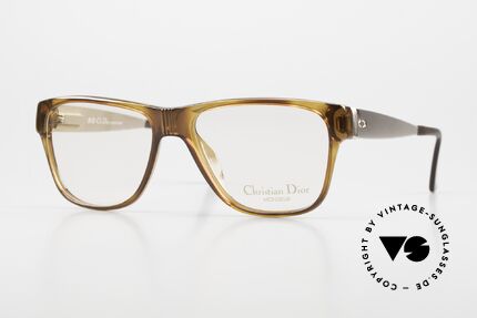 Christian Dior 2406 Vintage Brille Monsieur Eckig Details