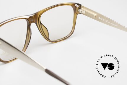 Christian Dior 2406 Vintage Brille Monsieur Eckig, KEINE Retrobrille; ein altes Designerstück; Gr. 55/15, Passend für Herren
