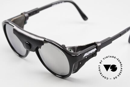 Alpina Tiny Ice Extra Kleine Skibrille 90er, verspiegelt und abnehmbarer Augenschutz, Passend für Damen