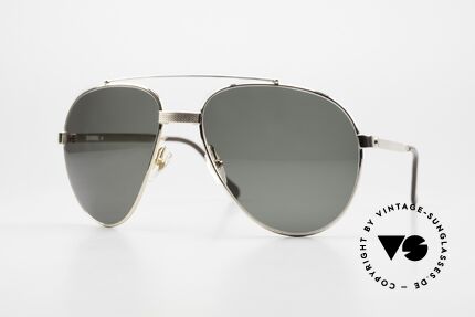 Dunhill 6023 Vergoldete Sonnenbrille 1983 Details