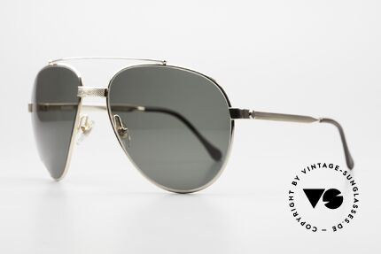 Dunhill 6023 Vergoldete Sonnenbrille 1983, Federgelenk im Nasensteg (optimale Passform), Passend für Herren