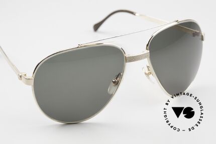 Dunhill 6023 Vergoldete Sonnenbrille 1983, ungetragen (wie all unsere Luxus-Sonnenbrillen), Passend für Herren