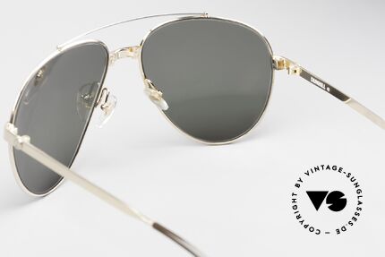 Dunhill 6023 Vergoldete Sonnenbrille 1983, KEIN retro, ein kostbares 40 Jahre altes Original, Passend für Herren
