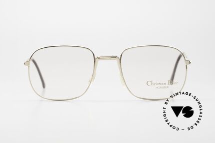 Christian Dior 2288 Monsieur Vintage Faltbrille, praktisches Faltmodell in Top-Qualität (vergoldet), Passend für Herren