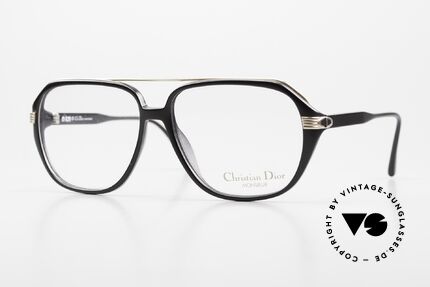 Christian Dior 2442 80er Monsieur Herrenbrille, männlich dezentes Christian Dior Design von 1988, Passend für Herren