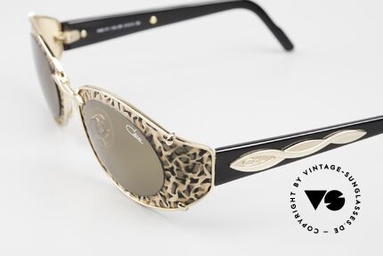 Cazal 911 Leopardenmuster Damenbrille, zudem Premium-Qualität & einzigartige Passform, Passend für Damen