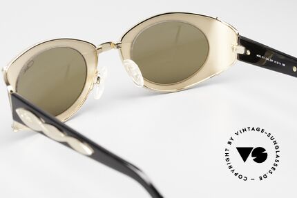 Cazal 911 Leopardenmuster Damenbrille, KEINE Retromode, sondern ein interessantes Unikat, Passend für Damen