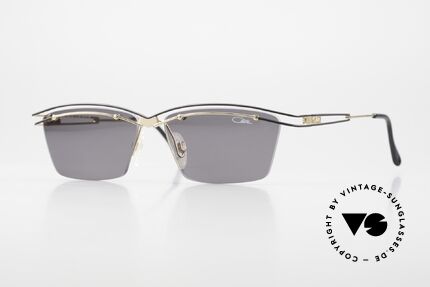 Cazal 992 Eckige Designer Sonnenbrille Details