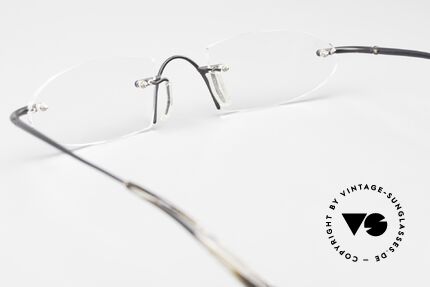 Bugatti 356 Odotype Randlose Designerbrille Rar, Größe: large, Passend für Herren
