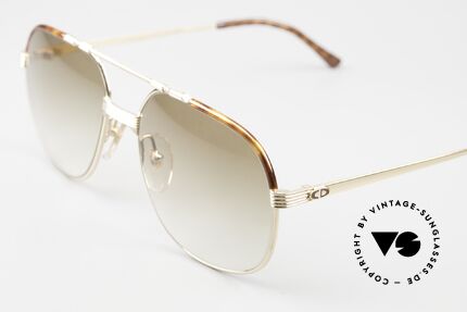 Christian Dior 2487 1989er Herrenbrille Large, 22kt hartvergoldet, monumental (muss Man(n) fühlen), Passend für Herren