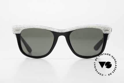Ray Ban Wayfarer XS Sonnenbrille für Kleine Köpfe, extrem seltene Ausführung in KLEINER Gr. 48mm, Passend für Herren und Damen