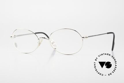 Cartier Saturne - M Platin-Plattierte Fassung 90er Details
