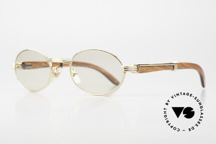 Cartier Sully Automatik Mineral Gläser, kostbare Rarität der teuren 'Precious Wood' Serie, Passend für Herren und Damen