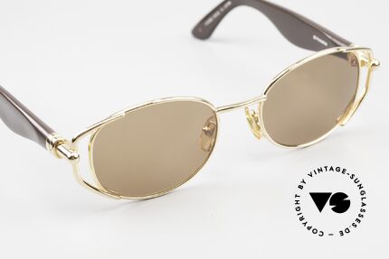 Yohji Yamamoto 52-4203 Designerbrille Made in Japan, ungetragen (wie alle unsere vintage Design-Sonnenbrillen), Passend für Damen