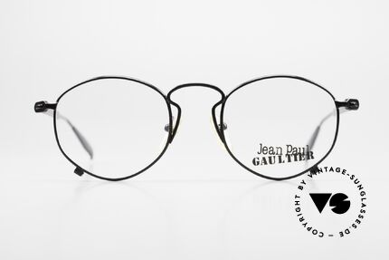 Jean Paul Gaultier 55-1171 Rare 90er Designer Fassung, außergewöhnliche Rahmenform; medium Gr. 49/21, Passend für Herren und Damen