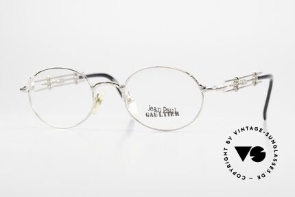 Jean Paul Gaultier 55-4178 Rares Designergestell 1994, einzigartige Jean Paul Gaultier Designer-Brillenfassung, Passend für Herren und Damen