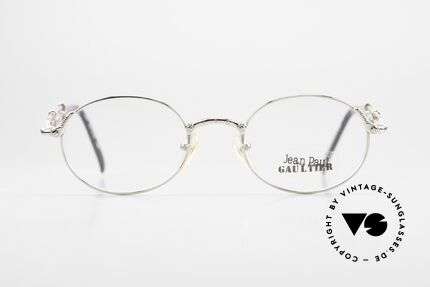 Jean Paul Gaultier 55-4178 Rares Designergestell 1994, Gestell ist in der Bügellänge einstellbar; einfach genial, Passend für Herren und Damen