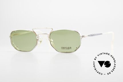 Matsuda 2866 90er Vintage Brille mit Patina, vintage Matsuda Brillenfassung aus den 1990ern, Passend für Herren und Damen