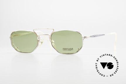 Matsuda 2866 90er Vintage Brille mit Patina Details