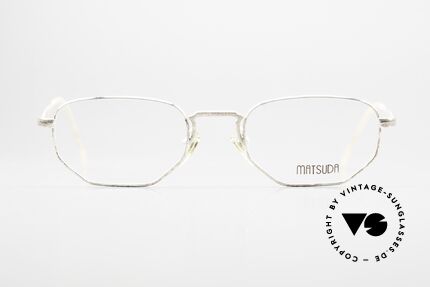 Matsuda 2866 90er Vintage Brille mit Patina, die Patina macht den Rahmen noch interessanter, Passend für Herren und Damen