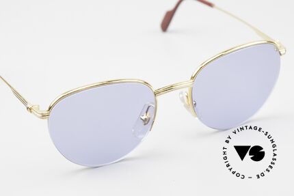 Cartier Colisee Runde Luxus Sonnenbrille 90er, Colisee = 'Kolosseum' (Lifestyle & Funktionalität), Passend für Herren und Damen