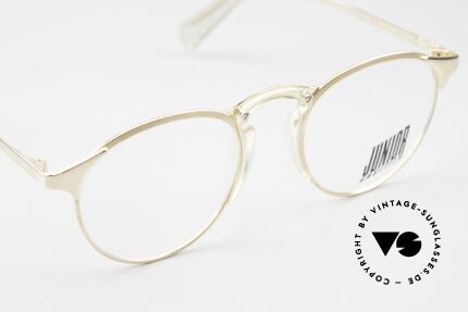 Jean Paul Gaultier 57-0174 90er Pantobrille Vergoldet, KEINE Retrobrille, sondern ein Original von 1997, Passend für Herren und Damen
