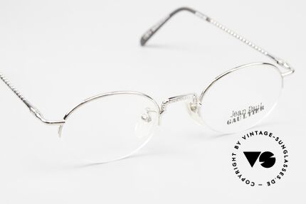 Jean Paul Gaultier 55-7104 Kleine Ovale Brille 90er, KEINE Retromode; ein ca. 25 Jahre altes Original!, Passend für Herren und Damen