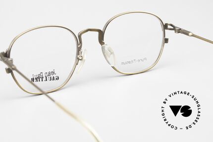 Jean Paul Gaultier 55-3182 Rare 90er Designer Brille, die Fassung kann natürlich auch optisch verglast werden, Passend für Herren und Damen