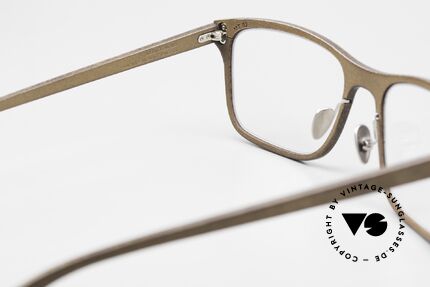 Lucas de Stael Minotaure Thin 02 Herrenbrille Mit Leder, diese Fassung ist beliebig verglasbar (gleitsichtfähig), Passend für Herren