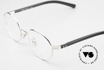 Lunor Prestige I A 03 Titanbrille Platin-Plattiert, Mod. IA03, PP: platin-plattiert in Gr. 46-19, 140mm, Passend für Herren und Damen