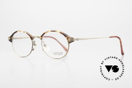 Matsuda 2831 Alte Made in Japan Qualität, Rahmen mit viel Liebe zum Detail; aufwändige Gravuren, Passend für Herren und Damen