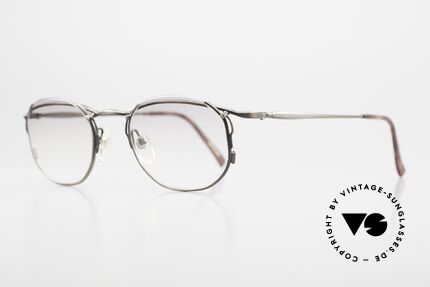 Matsuda 2856 Rare Vintage Sonnenbrille, die Sonnengläser sind "halb-randlos" eingefasst, Passend für Herren und Damen