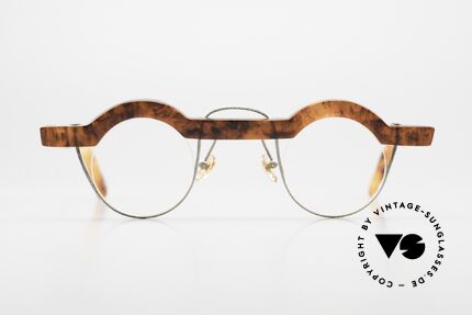 Bauhaus Brille Alte Brille Im Bauhaus Stil, Kombination aus Architektur, Design und Funktionalität, Passend für Herren und Damen