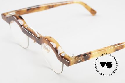 Bauhaus Brille Alte Brille Im Bauhaus Stil, anspruchsvolle Kunstbrille oder auch Avantgarde-Brille, Passend für Herren und Damen