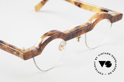 Bauhaus Brille Alte Brille Im Bauhaus Stil, ungetragenes Exemplar für Damen und Herren zugleich, Passend für Herren und Damen