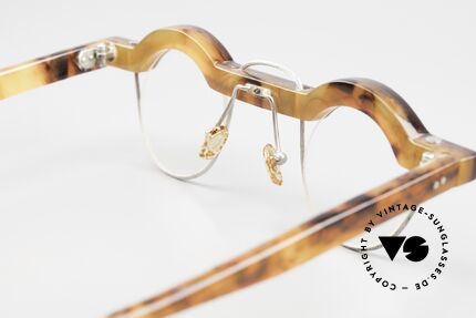 Bauhaus Brille Alte Brille Im Bauhaus Stil, Glashöhe 34mm (und somit auch für Gleitsicht geeignet), Passend für Herren und Damen