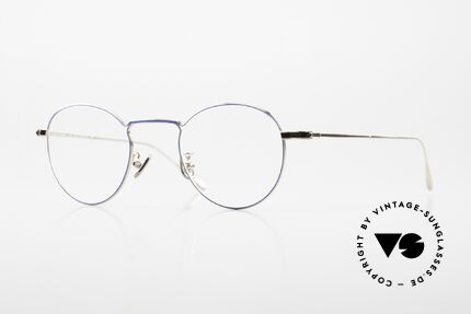 Yuichi Toyama Marcel Minimalistische Panto Brille Details